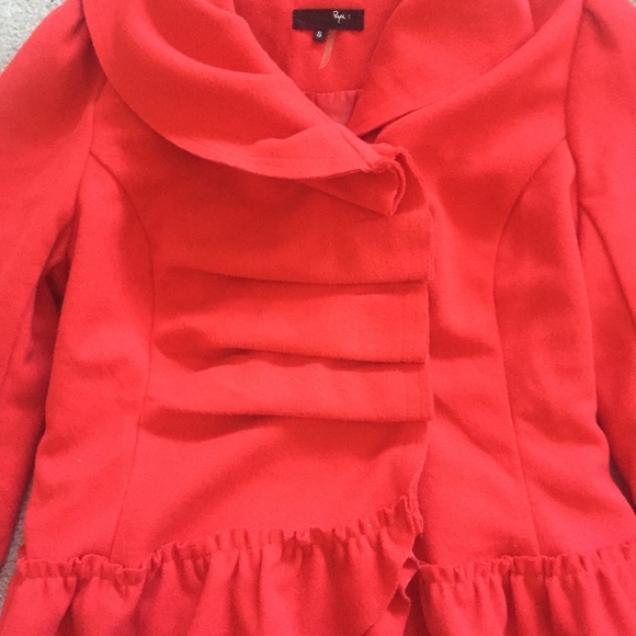 ModCloth Ryu Red Cayenne Zen Jacket S - Picture 4 of 7